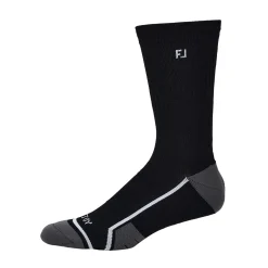FootJoy Strumpor Herr-TechD.R.Y. Crew Svart Black