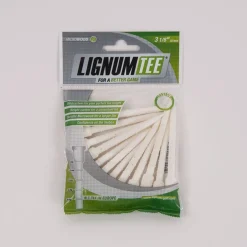 Lignum Peggar-Tees 82 mm 12 Pack White