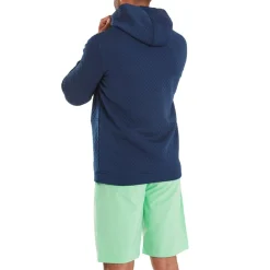 FootJoy Tröjor Herr-Textured Knit Hoodie Blå Navy