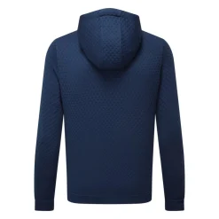 FootJoy Tröjor Herr-Textured Knit Hoodie Blå Navy