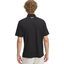 Under Armour Pikétröjor Herr-T2G Pique Polo Svart Svart (Black 001)