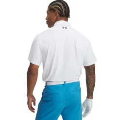 Under Armour Pikétröjor Herr-T2G Pique Polo Vit Vit (White 100)