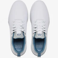 Travis Mathew Herrskor-The Daily Pro Hybrid White-Blue