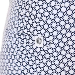 Func Factory Byxor Dam-Thea Navy Print (840)