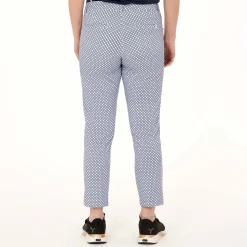 Func Factory Byxor Dam-Thea Navy Print (840)