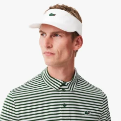 Lacoste Pikétröjor Herr-Thin Stripe Grön Vit Green/White (291)