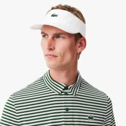Lacoste Pikétröjor Herr-Thin Stripe Grön Vit Green/White (291)