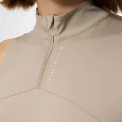 J.Lindeberg Pikétröjor Dam-Tiana Sleeveless Top Vintage-Khaki