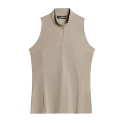 J.Lindeberg Pikétröjor Dam-Tiana Sleeveless Top Vintage-Khaki