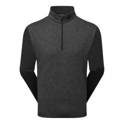 FootJoy Tröjor Herr-Tonal Heather Chill-Out Svart Black
