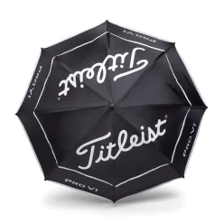 Titleist Paraplyer-Tour Double Canopy - Black/White Svart Black-White