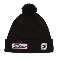 Titleist Mössor-Tour Pom Pom Hat Svart Black-White