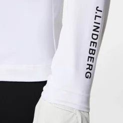 J.Lindeberg Tröjor Herr-Tour Tech Mid Layer Vit White
