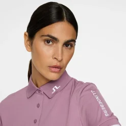 J.Lindeberg Pikétröjor Dam-Tour Tech Polo Very-Grape