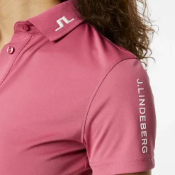 J.Lindeberg Pikétröjor Dam-Tour Tech Polo Rose-Wine