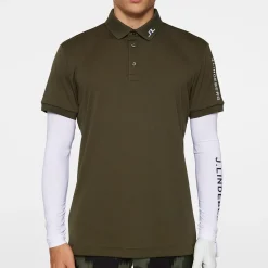 J.Lindeberg Pikétröjor Herr-Tour Tech Polo Forest-Green