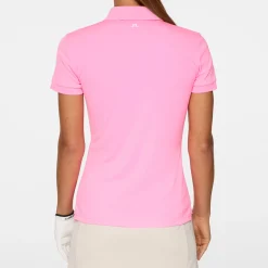 J.Lindeberg Pikétröjor Dam-Tour Tech Polo Eosine-Pink
