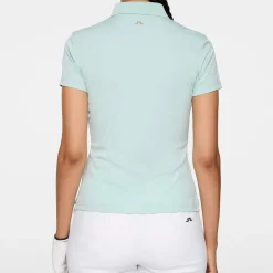 J.Lindeberg Pikétröjor Dam-Tour Tech Polo Ltd Blue-Haze