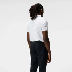 J.Lindeberg Pikétröjor Herr-Tour Tech Reg Fit Golf Polo Vit White