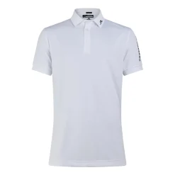 J.Lindeberg Pikétröjor Herr-Tour Tech Reg Fit Golf Polo Vit White