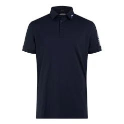 J.Lindeberg Pikétröjor Herr-Tour Tech Reg Fit Golf Polo Blå JL Navy