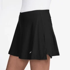 Nike Skorts & Kjolar-Tour W Dri-Fit Mid-Rise Svart Black-White