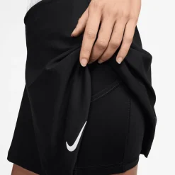 Nike Skorts & Kjolar-Tour W Dri-Fit Mid-Rise Svart Black-White