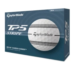 TaylorMade Tourbollar-TP5 Stripe White-Stripe