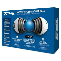TaylorMade Tourbollar|Simulatorbollar-Tp5 TRK-R Vit White