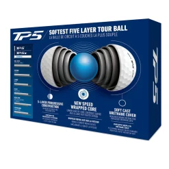 TaylorMade Tourbollar-TP5 Vit White