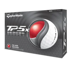 TaylorMade Tourbollar-TP5X Vit White