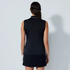 Daily Sports Pikétröjor Dam-Track Sl Shirt Svart Black