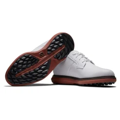 FootJoy Herrskor-Traditions White-White-Brick