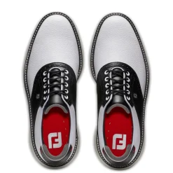 FootJoy Herrskor-Traditions White-Black-Grey