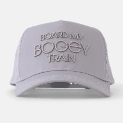 Bogeys & Birdies Kepsar-Trucker Cap 3D Board My Bogeytrain: Grå Grey
