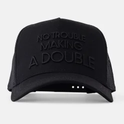 Bogeys & Birdies Kepsar-Trucker Cap 3D No Trouble Making a Double Svart Black