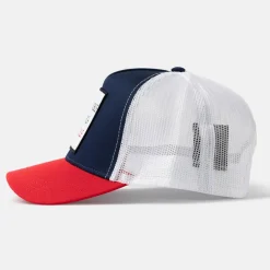 Bogeys & Birdies Kepsar-Trucker No Trouble Making a Double Blå Röd Vit Navy/Red/White
