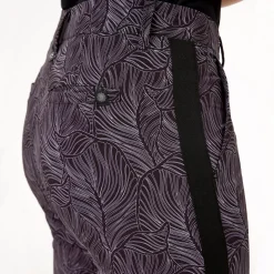 Func Factory Byxor Dam-TRUE Black Print (820)