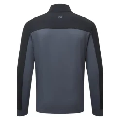 FootJoy Tröjor Herr-Ts Hybrid Midlayer Black - Charcoal