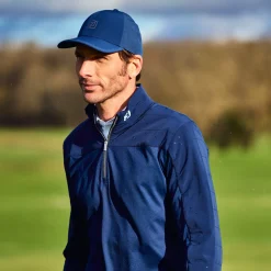 FootJoy Tröjor Herr-Ts Hybrid Midlayer Blå Navy
