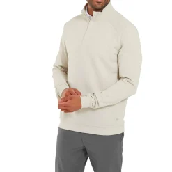 FootJoy Tröjor Herr-Ts Ottoman Midlayer Beige Stone