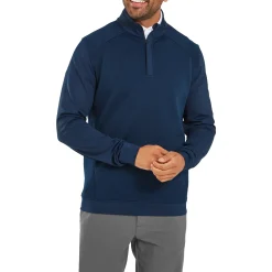 FootJoy Tröjor Herr-Ts Ottoman Midlayer Blå Navy