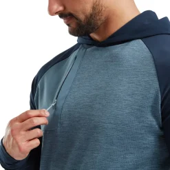 FootJoy Tröjor Herr-Ts Pullover Hoodie Navy - Slate