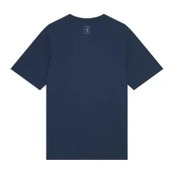 PGA Tour Pikétröjor Herr-T-Shirt Graphic Crew: Blå Navy (413)