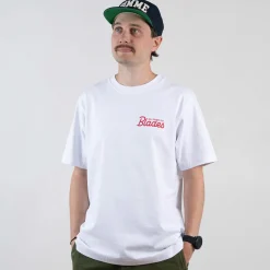 The Gimme Tour Pikétröjor Herr-T-Shirt Play Blades Vit White