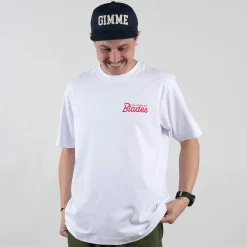 The Gimme Tour Pikétröjor Herr-T-Shirt Play Blades Vit White