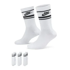 Nike Strumpor Herr-U Nk Nsw Everyday Essential Cr White-Black-Black