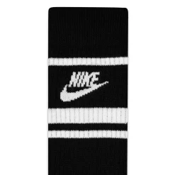 Nike Strumpor Herr-U Nk Nsw Everyday Essential Cr Svart Black-White