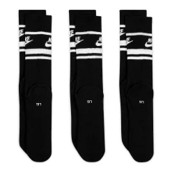 Nike Strumpor Herr-U Nk Nsw Everyday Essential Cr Svart Black-White