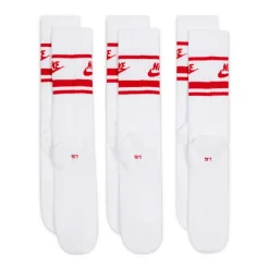 Nike Strumpor Herr-U Nk Nsw Everyday Essential Cr White-University Red-University Red